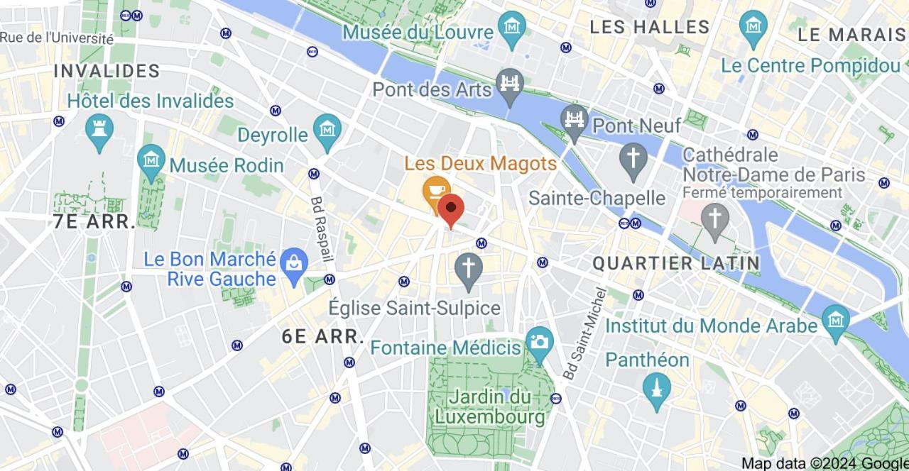 Appartement Luxueux Au Coeur De Saint Germain Des Pres Paris Bagian luar foto